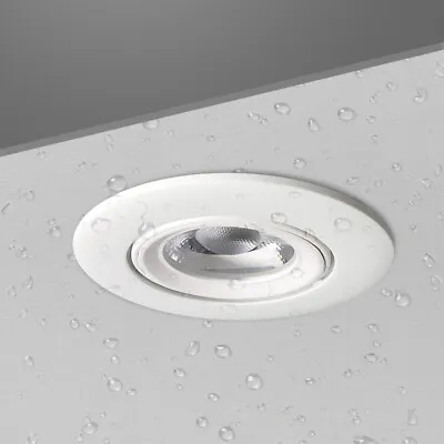 Waterproof Fireproof LED Ceiling Downlight Panel LED Spot Light 7W 12W 18W IP65 • £7.99