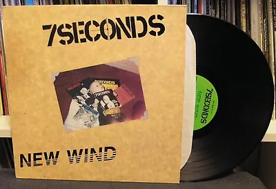 7 Seconds  New Wind  LP VG+ Orig Kevin Minor Threat Fugazi Dag Nasty • $39.99