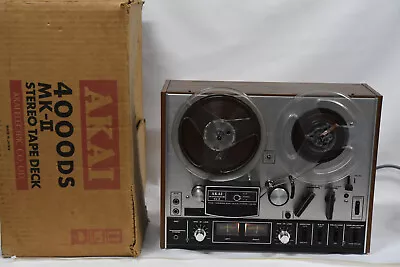 Akai 4000DS Mk-II Stereo Reel To Reel Tape Recorder/Player - Vintage Japan 70's • $769.95