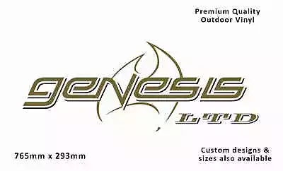 Windsor Genesis LTD Caravan Replacement Vinyl Decal Sticker • $54.95