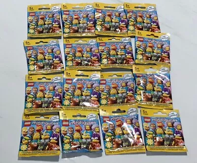 LEGO 71009 The Simpsons Series 2 Complete Set Of 16 Minifigures In SEALED Packet • $138