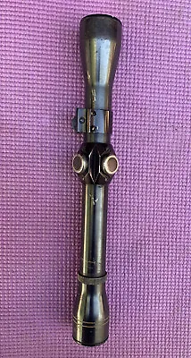 $9.99 • Buy Vintage Sears TED WILLIAMS 4X Hunting RIFLE SCOPE USA Made Crosshairs