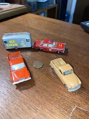 Lots Of Four Vintage Lesney Vehicles • $20
