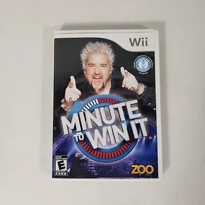 Minute To Win It Nintendo Wii Video Game 2010 • $5.99