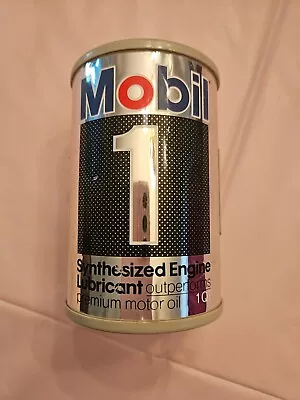 Vintage 1970s Mobil 1 Oil Can Radio - Not Tested • $15