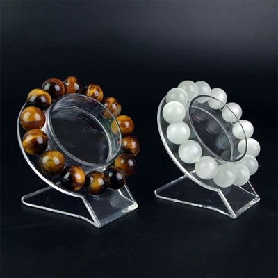 £2.64 • Buy Display Stand Transparent Watch Jewelry Counter 1PCS 6.2*7.5*5.5cm Bangles