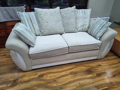 2 Seater Sofa And Matching Swivel Chair • £50