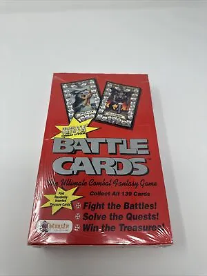 Battle Cards Combat Fantasy Game Box 36 Packs 1993 Merlin Collections SEALED NEW • $12.99