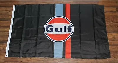 $12.95 • Buy New Gulf Racing Banner Flag Porsche Formula One F1 Race Team Garage Gas Station