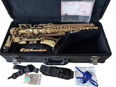 YAMAHA YAS-62 With G1 Neck Alto Saxophone With Case • £1857.80