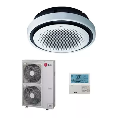 LG 10KW Air Conditioning Unit Round Cassette Ceiling System 34000Btu • £3299.99