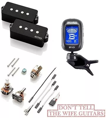 EMG GZR P HZ BLACK Geezer Butler Signature P Bass Passive Pickup PHZ ( TUNER ) • $109