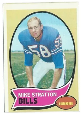 1970 Topps Mike Stratton Buffalo Bills #252 • $0.99