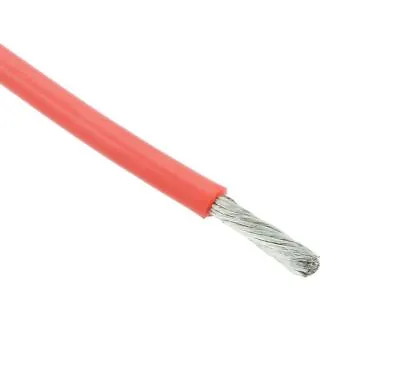 2m Red 12AWG Silicone 680/0.08mm Stranded Wire Cable • £6.19