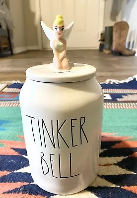 NEW Rae Dunn Artisan Collection Disney Tinker Bell Canister Treat Jar Cookie Jar • $49.95