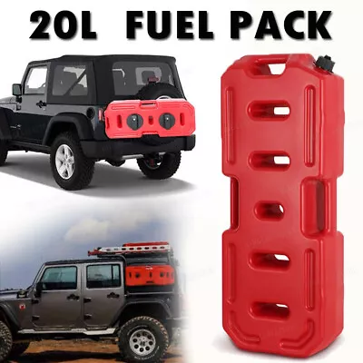 20L Fuel Tank Gas Oil Petrol Storage Can Container 5 Gallon For Jeep ATV UTV Car • $109.99