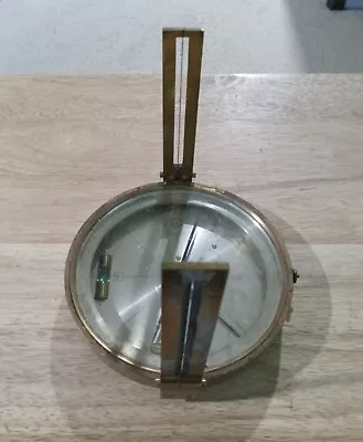 Vintage Brass W. & L. E. GURLEY Surveying Compass Transit Level- Troy N.Y. • $199.99
