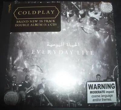 COLDPLAY Everyday Life – (Australia) CD – New • $19.99