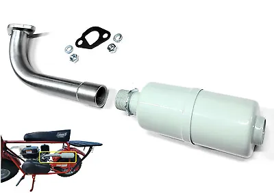 Exhaust With Muffler For: Coleman CT200U 196cc/6.5HP Gas Mini Bike. • $36.80