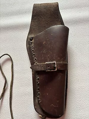 Vintage Leather Holster 1930's 1940's No Markings • $18