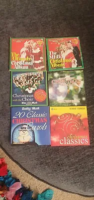 Bundle Of CHRISTMAS ALBUMS CDs   - Christmas Songs DAILY MAIL PROMO CDS  • £5