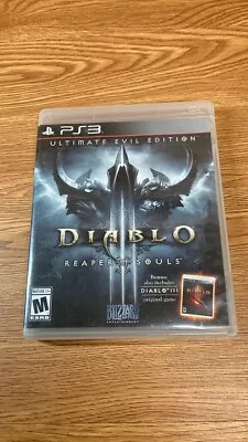 Sony Diablo Iii Reaper Of Souls Ultimate Evil Ed Ps3 (psj003783) • $5.99