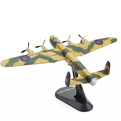 1:144 Lancaster MK1 Bomber 617 Squadron Aircraft Fighter Model Military Ornament • $45.44