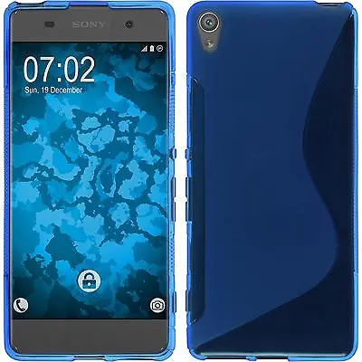 $11.63 • Buy Silicone Case For Sony Xperia XA Blau S-STYLE +2 Protector