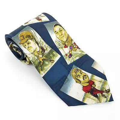 Bugatchi Uomo For Michael Jordan Necktie Sports Football Sanders Gretzky Silk • $8.59