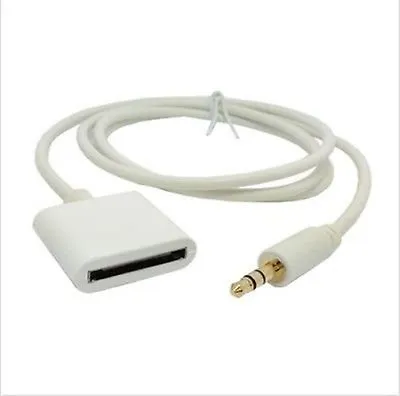 Bose Sounddock AUX Input Converter Adapter Cable Ipod Iphone Amazon Echo- WHITE  • $16.95