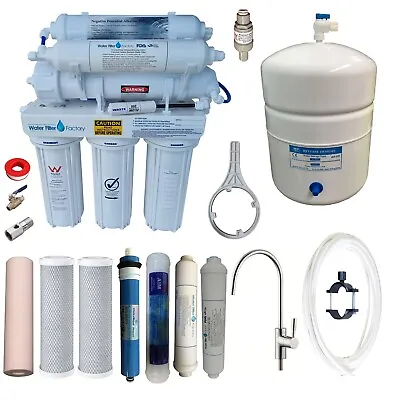 Reverse Osmosis Alkalising Water Filter 7-Stage RO Membranes Filters RON-7-MAN • $319.45