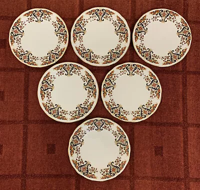 6 Colclough Royale Tea / Side Plates 16cm (Lot 1) • £5