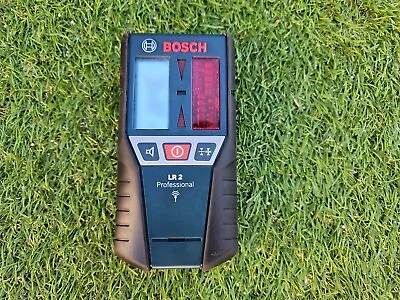 Bosch LR2 Red Laser Line Level Detector Receiver LCD Meter • £99