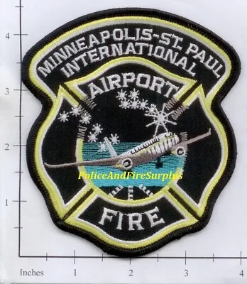 Minnesota - Minneapolis St Paul International Airport MN Fire Dept Patch  • $3.99