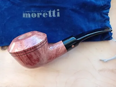 Moretti Rhodesian Magnum Higt Grade Briar Pipe Freehand Handmade Italy 304 Oz.4 • $400