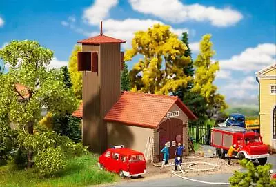 Faller Fire Station Vehicle House Hobby Building Kit HO Gauge 131383 • £15.18