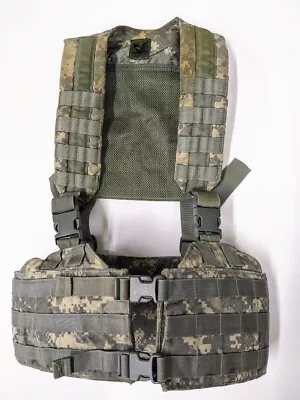 US Military GCS  ACU Load Bearing Vest Molle HGEAR G-74 Size:S/M • $38.99