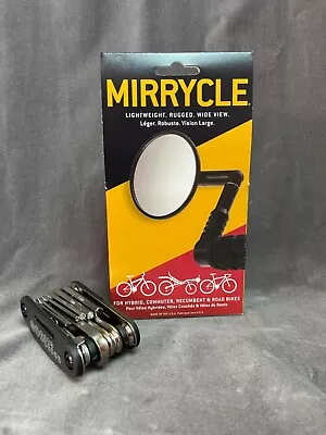 Mirrycle Handle Bar Bike Mirror With Multitool • $21.50