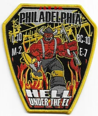$4.25 • Buy *NEW*  Philadelphia Engine - 7  Hell Under The El , PA (4.25  X 5 ) Fire Patch