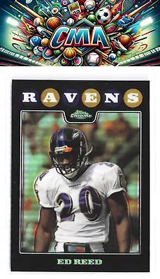 2008 Topps Chrome #TC120 Ed Reed • $1.99