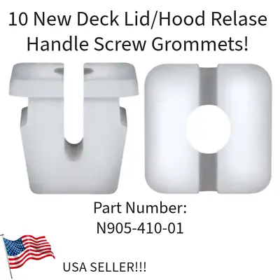 10 New Deck Lid/hood Release Handle Screw Grommets! For Vw Beetle Tiguan Gti Etc • $8.95