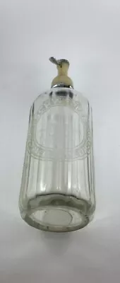 Vintage Schweppes Soda Syphon Glass Bottle Australia • $39