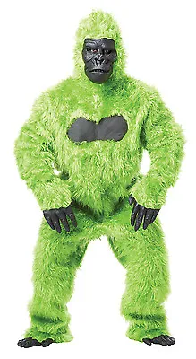  Monkey Gorilla King Kong Ape Adult Costume - Green • $105.99