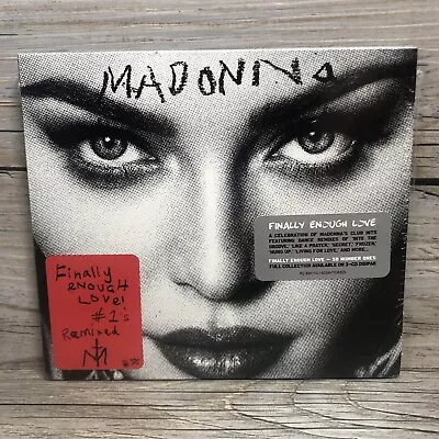 Madonna - Finally Enough Love (CD 2022) SEALED #1's Remixed • $9