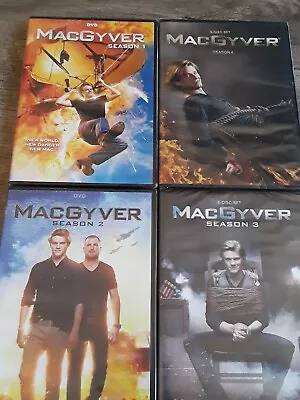 Macgyver Seasons 1-4 DVD (Lucas Till) • $44.99