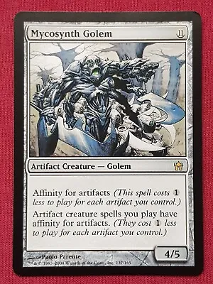 Magic The Gathering FIFTH DAWN MYCOSYNTH GOLEM Artifact Card MTG • $41.43