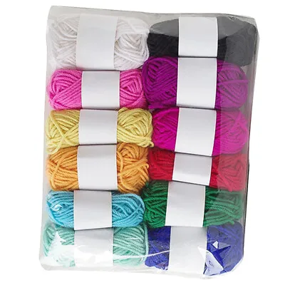 £8.85 • Buy 12pcs Yarn For Crocheting Clearance Hand Knitting Yarn Knitting Yarn