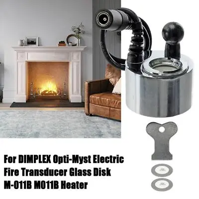 For DIMPLEX Opti-Myst Electric Fire Transducer Glass Disk M-011B M011B Heater Y5 • $29.30