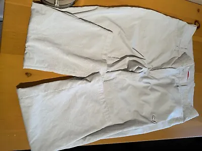 Men's PUMA Golf Pants White Gray Performance Wicking 34x32 • $29