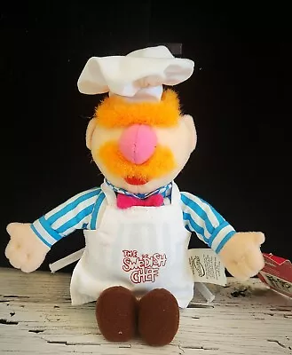 Jim Henson 2004 Sababa Toys The Swedish Chef Plush 10 Inches Brand New With Tags • $19.99
